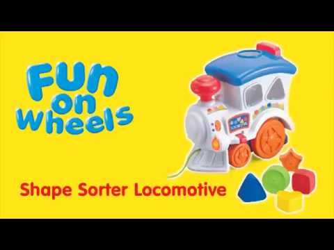 Keenway Развивающая игрушка Весёлый паровозик-сортер 31537