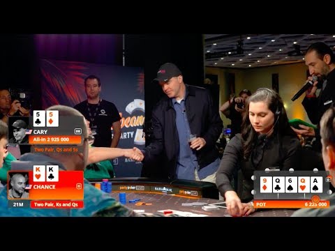 Edward Lin Millions World Day 3 from the Caribbean Poker Party 2018 Part 4 The Bubble Play