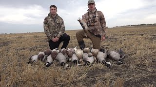 WE SHOT OUR FIRST DUCK BAND EVER! (Duck and Goose Hunting)