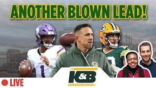 LIVE: Will Matt LaFleur Make It To The End Of The Season | Packers Blow ANOTHER Late Lead