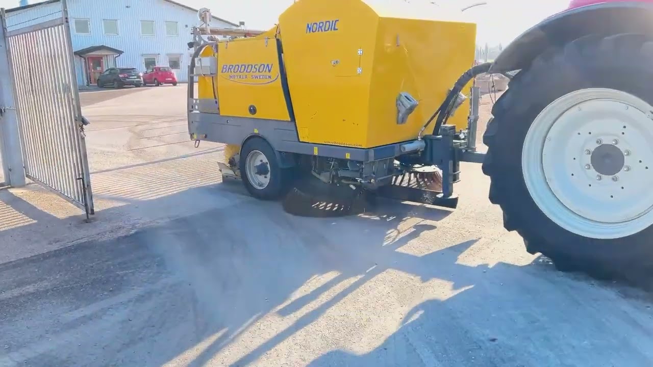 Sopmaskin Broddson Nordic sweeper