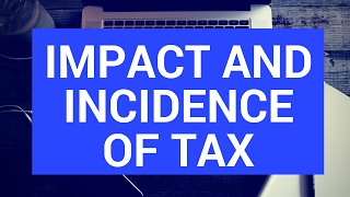 Impact and incidence of specific taxes