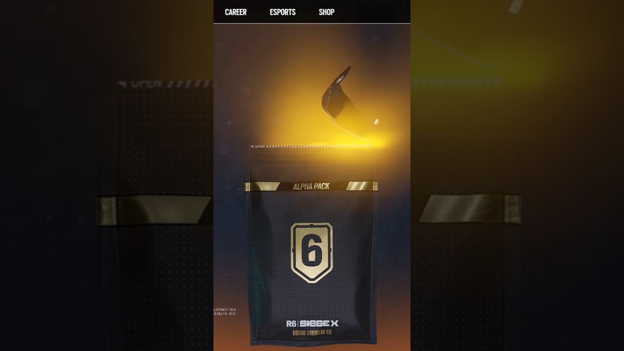 Rainbow Six siege | Opening 4 alpha packs. bad luck btw