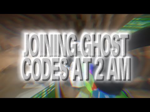 Joining GTAG Ghost Codes at 2 AM - YouTube