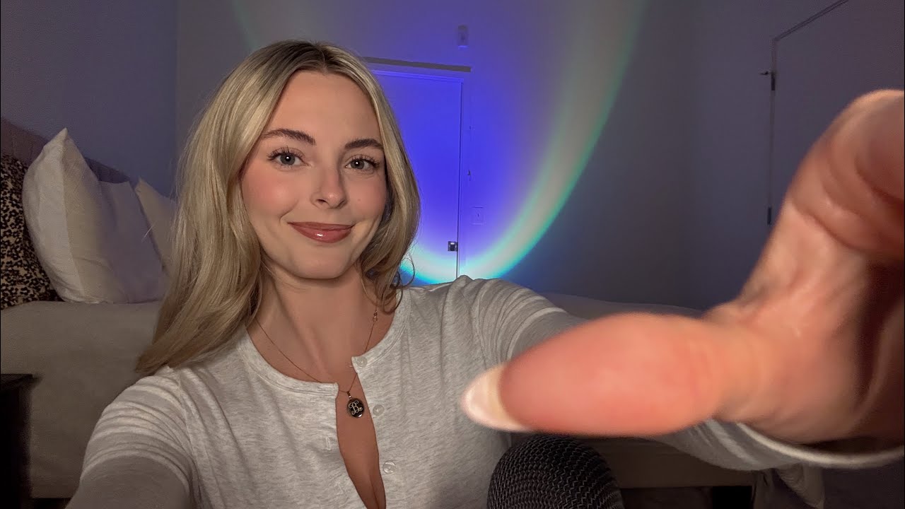 ASMR | Face Massage + Lotion Hand Sounds 