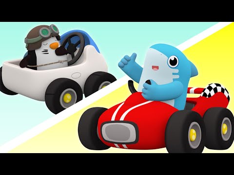 Racing Car Role-Playing Game 🚗 Learn and Have Fun | Shark Academy for Kids
