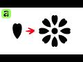 Duplicate Objects Around A Circle in Affinity