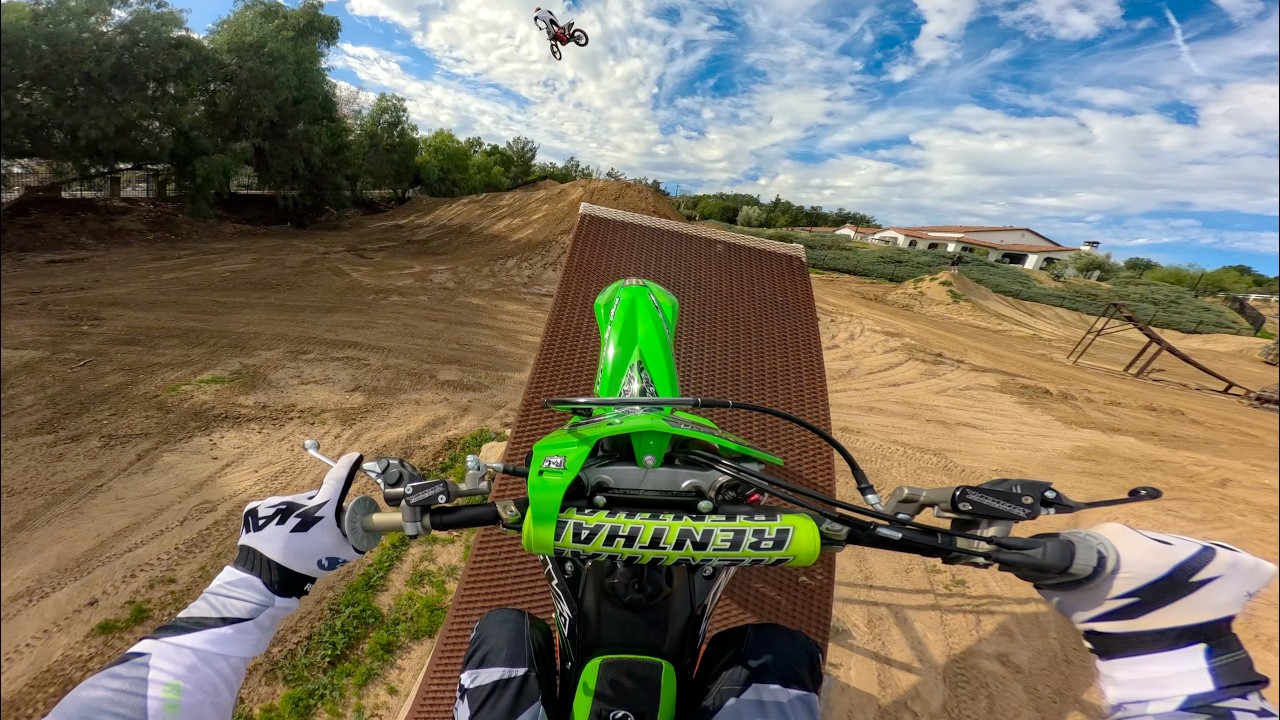 Riding Twitch's Brand New Jumps for the First Time | Day by Slay  #66