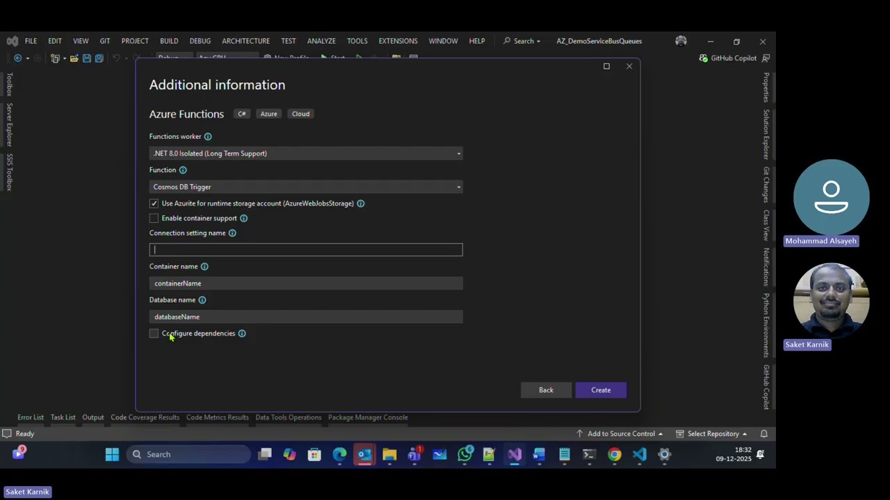 Mastering Azure Event Driven Architecture and Core Services   Session 5 20251209 181957 Meeting Reco