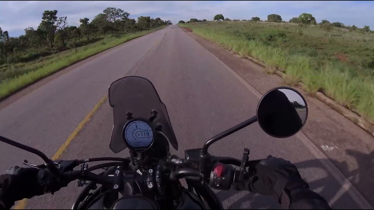 19 - Curtindo a paisagem na viagem de volta a Goiás