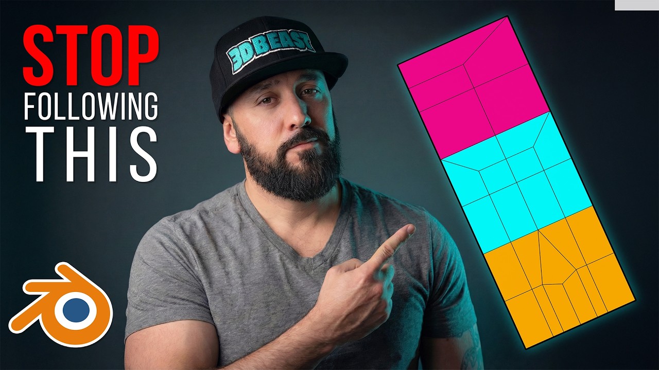 Вы изучаете топологию в Blender неправильным способом.