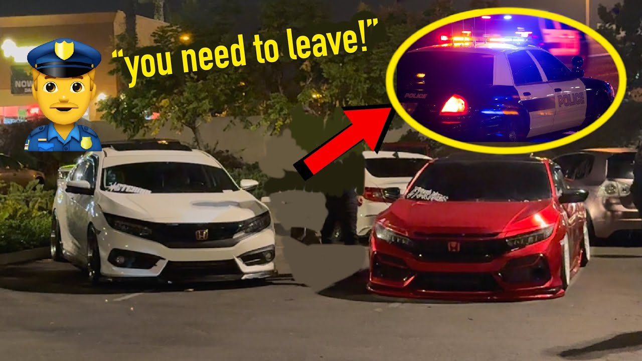 I Hosted a Car Meet and it Got SHUT DOWN *cops showed up* - YouTube