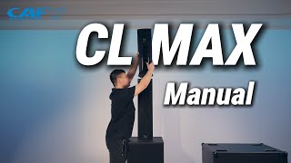 【CL MAX】 Active Column Speaker Setup in Less Than 2 min