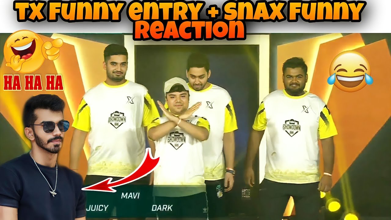 tx funny entry at LAN 😂 +snax reaction 