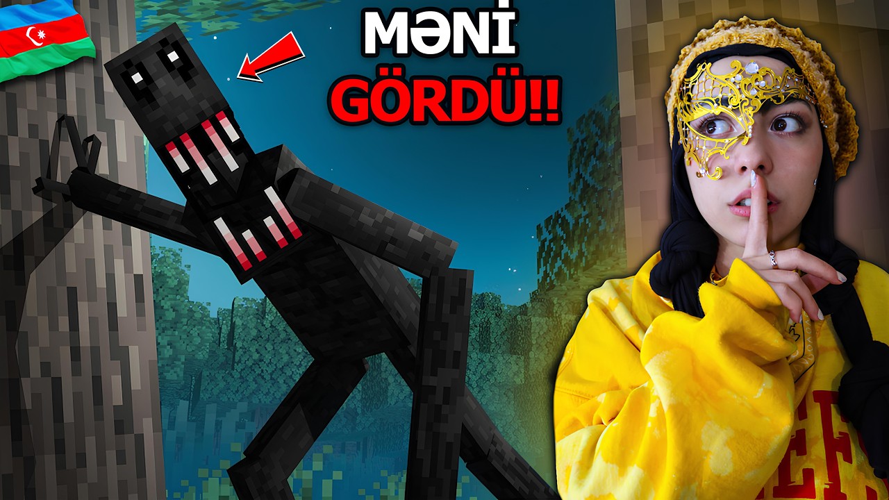 🔪MİNECRAFT-DA QORXULU GECƏ! 😱🔥(MƏNİ GÖRDÜ) Survival