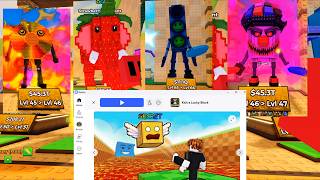 X5000 Luck Run in kick a Lucky block