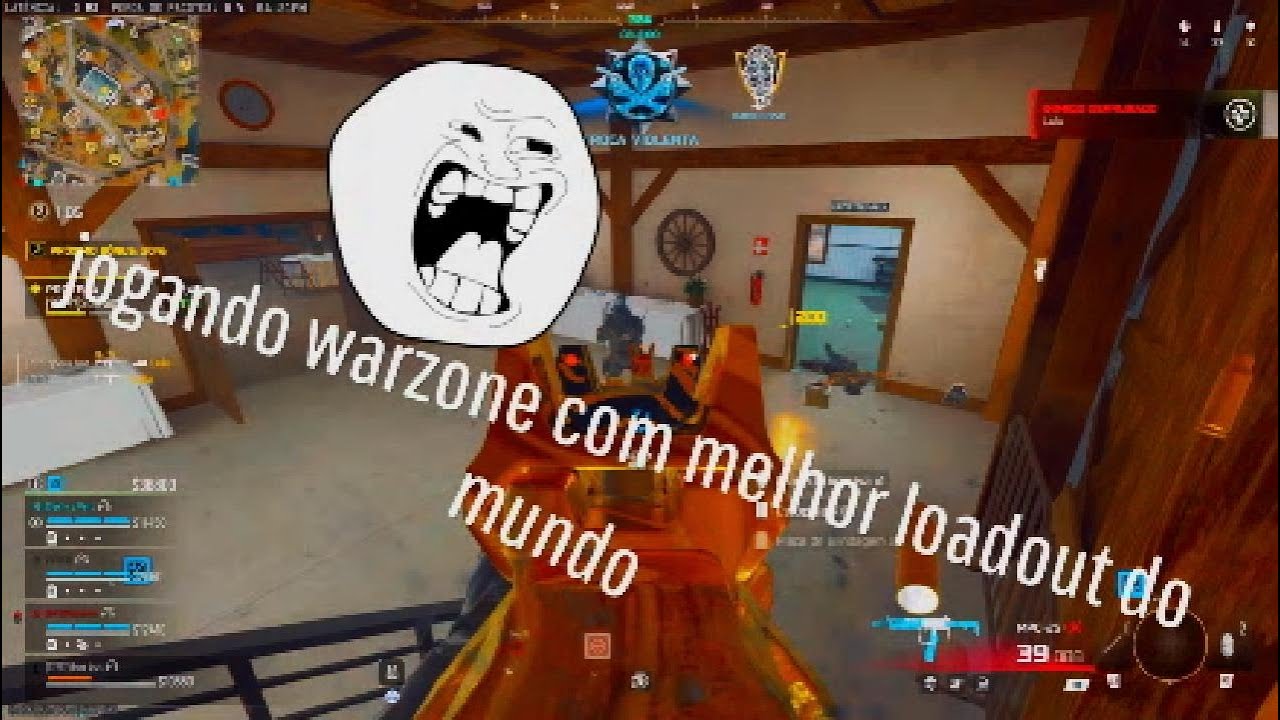 Jogando warzone com melhor loadout do mundo