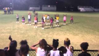 Deerfield packer rattlers 13u cheerleaders 2015 showcase