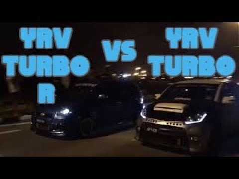 Myvi YRV Turbo R 1.3(Tuned) VS Myvi YRV Turbo 1.3(Screamerpipe only ...