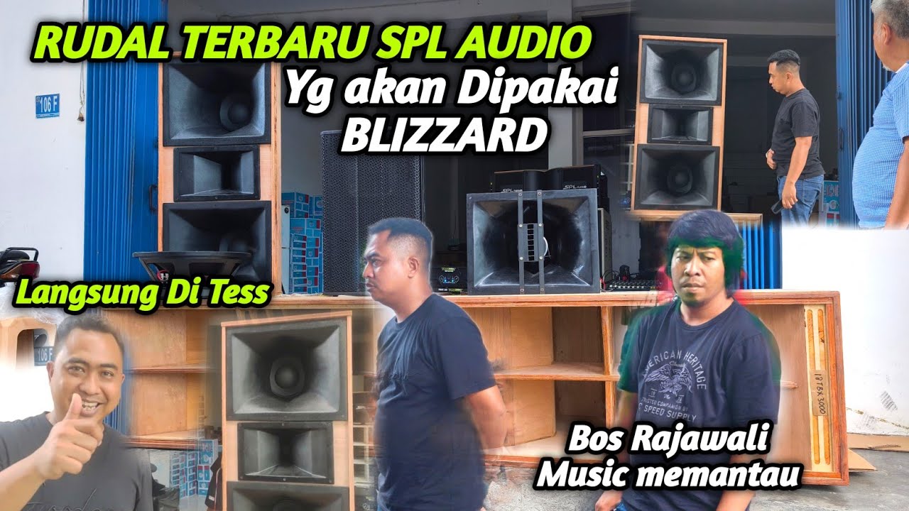 WOW,,Inilah Rudal Terbaru SPL AUDIO yg akan dipakai BLIZZARD 🔥langsung di Tes dg box Kimochi Brewog