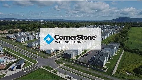 CornerStone 100 Retaining Walls - Penn State University