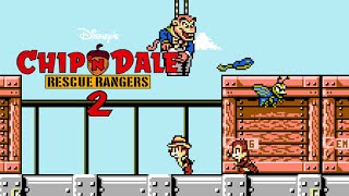 Nes 60Fps Chip N Dale Rescue Rangers 2 - 2Players Co-Op Longplay