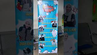 X-Banner Wisuda #percetakanjambi #banner #xbanner