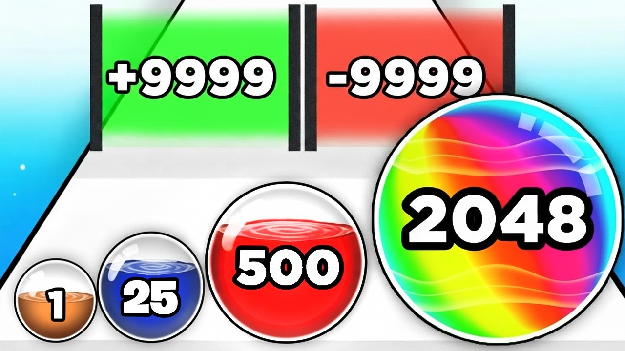 Жидкий шар максимального уровня 2048!