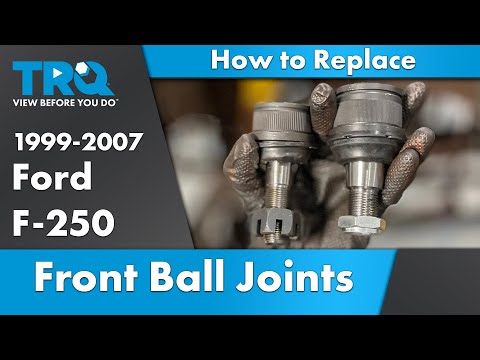 How to Replace Front Upper & Lower Ball Joints 1999-2007 Ford F250
