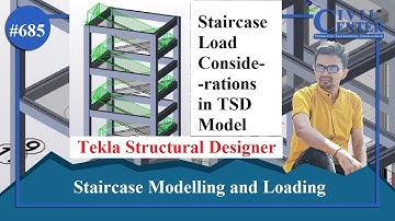Tekla Structural Designer: Staircase Modelling and Loading in TSD