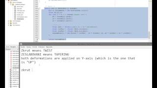 Programming OpenGL JOGL Twist and Tapering of solids in Java