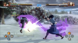 Naruto Ultimate Ninja Storm 4 - Sasuke vs Mifune - Epic Combat @(1080) - 60 fps✔️