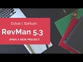 Revman 53 open a new project