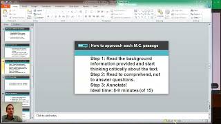 AP English Language - Multiple Choice Strategies