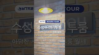 수성구 미니투룸 월세 😗