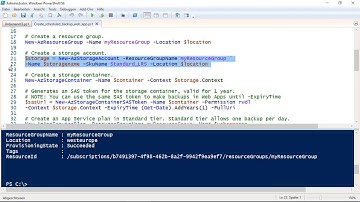 Azure Tip: Mit der PowerShell in Azure das Backup für eine Azure App konfigurieren