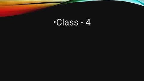 Class 4 EVS Chapter 10  Part 1