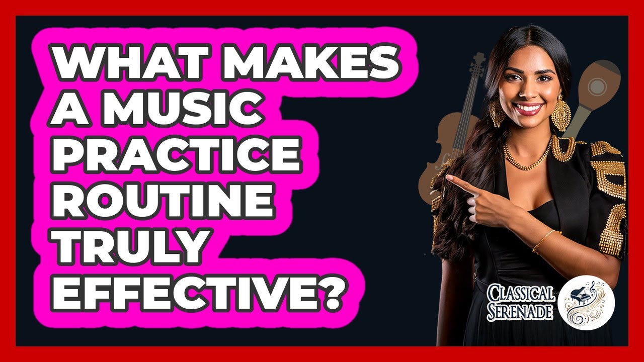 What Makes A Music Practice Routine Truly Effective? - Classical Serenade