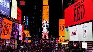 『ONE PIECE FILM RED』がニューヨーク・タイムズスクエアをジャック！現地の映像が公開