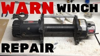 WARN WINCH REPAIR | Rebuilding Warn 9.5XP Winch