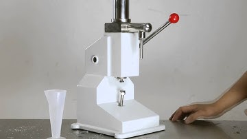 Máy chiết kem đặc, máy chiết dịch kem, máy chiết mỹ phẩm sệt, máy chiết dịch gel A03