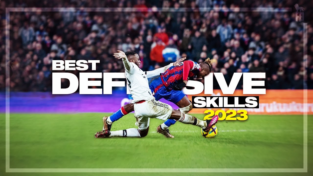 Crazy Football Defensive Skills & Tackles 2023 HD YouTube