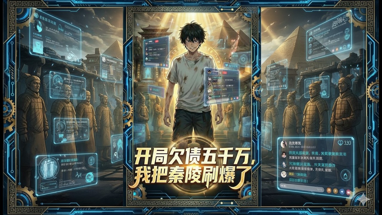 🔥🔥【New】EP 1-75 开局欠债五千万，我把秦陵刷爆了Starting with a debt of 50 million, I maxed out the Qin Mausoleum.