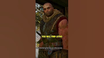 Did You Notice This Detail About Letho in The Witcher 3? #TheWitcher3