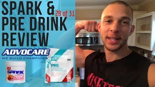 ADVOCARE's Spark & PRE Drink Review