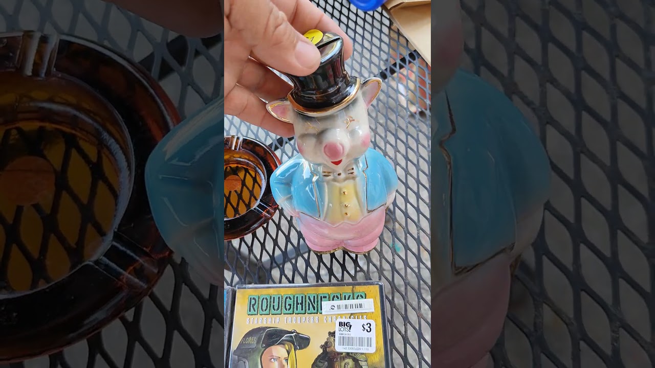 Church thrift store finds. 