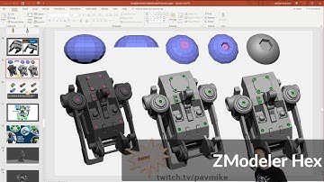 080 ZBrush ZModeler Hex Bolt