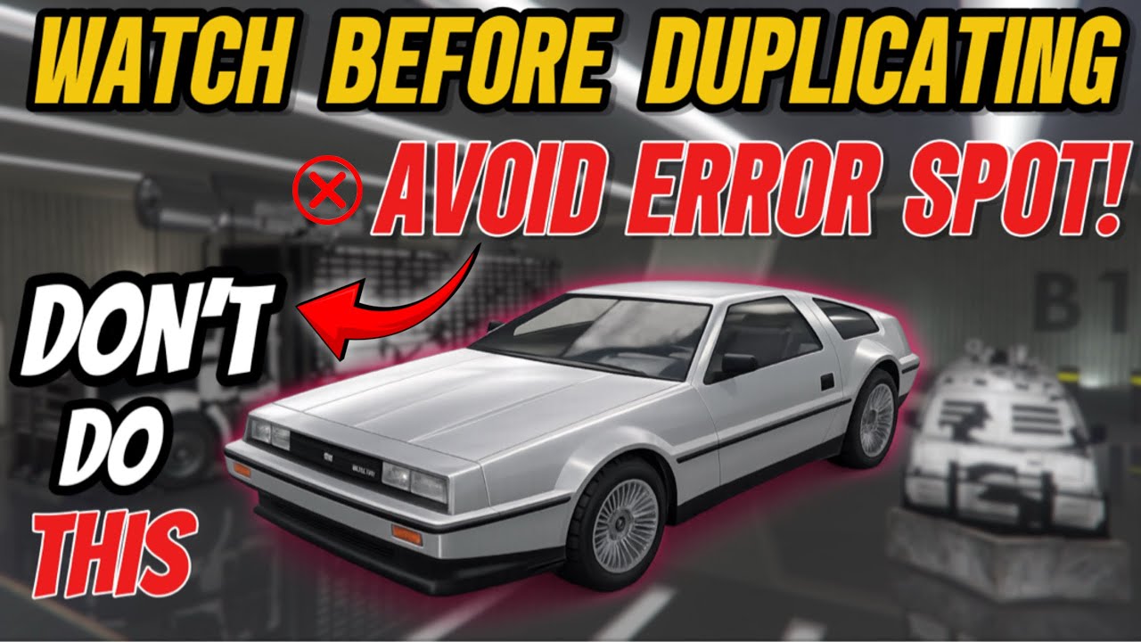 *NEW* HOW TO DUPLICATE VEHICLES WITHOUT ERROR GARAGE SPOT  SOLO EASY *MUST WATCH* GTA 5 Online