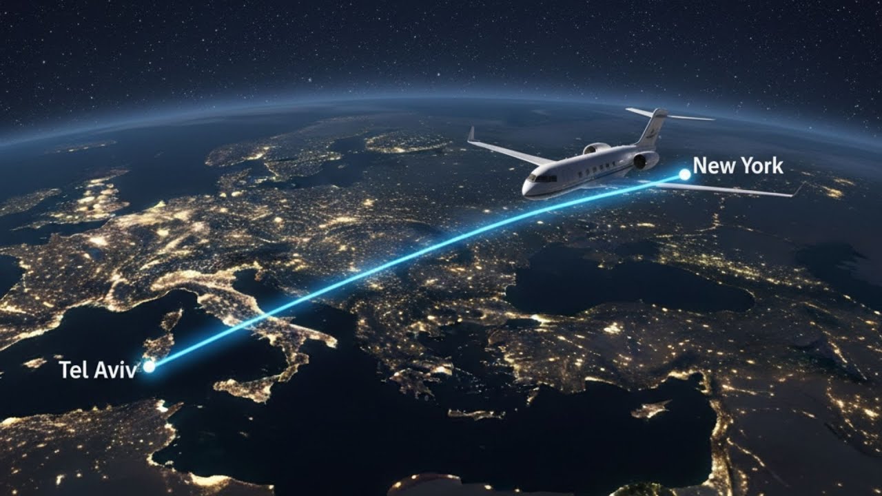 🛫🌍 Israël's PM's Unusual Flight Route to US Sparks Controversy !