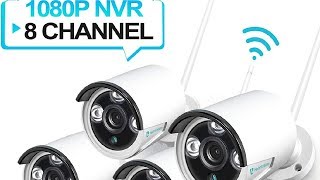 HeimVision HM241 Wireless Security Camera System Review, wireless system is pretty easy to install